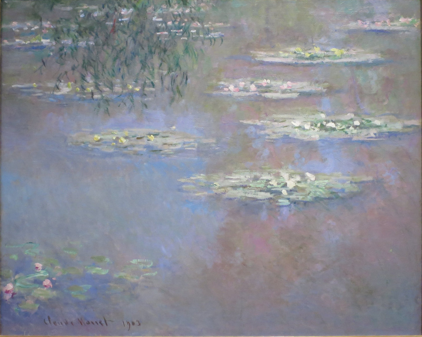 Water Lilies Pastel – Claude Monet (1903)