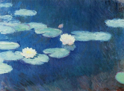 Blue Water Lilies – Claude Monet (circa 1906)