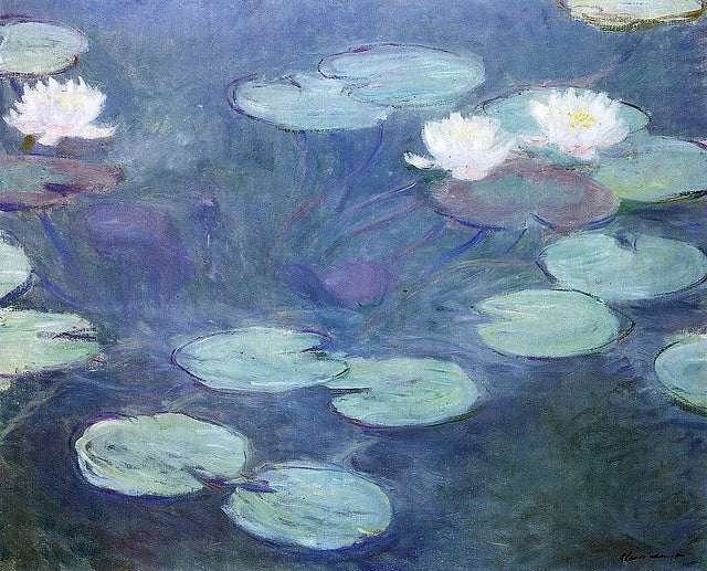 Light Water Lilies – Claude Monet (circa 1907)