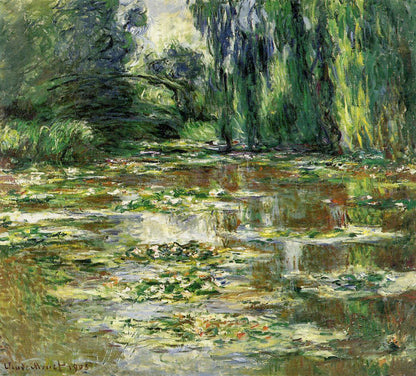 The Water Lily Pond – Claude Monet (1908)