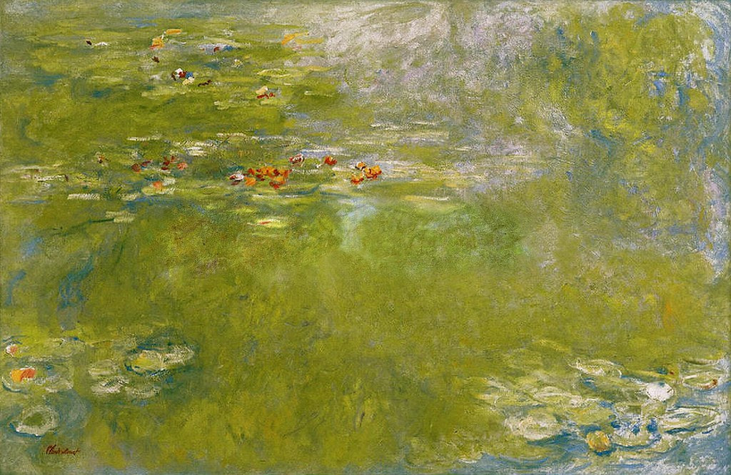 🌿 Water Lilies (circa 1918) – Claude Monet