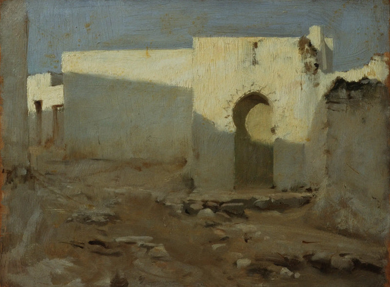 Moorish Buildings in the Sun - John Singer Sargent
