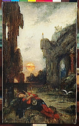 Mort de Sapho - Gustave Moreau