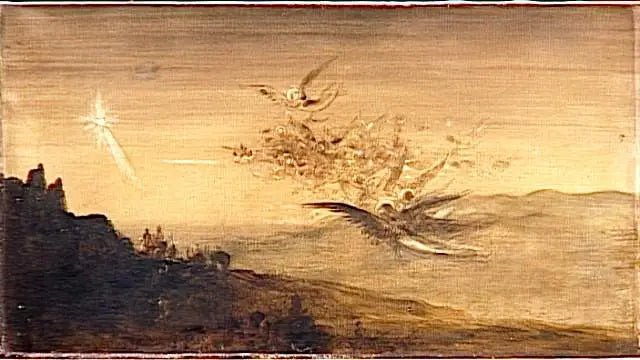 Angels following the Three Wise Men.jpg - Gustave Moreau