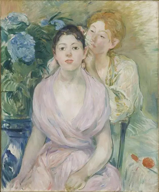 The Hydrangea - Berthe Morisot