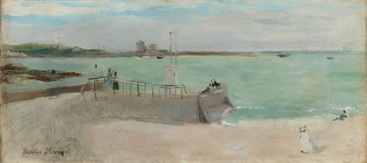 Reproduction du tableau « La Jetée - Berthe Morisot » par Alpha Reproduction en peinture à l’huile