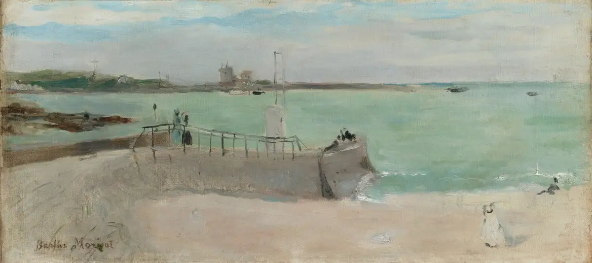 Reproduction du tableau « La Jetée - Berthe Morisot » par Alpha Reproduction en peinture à l’huile
