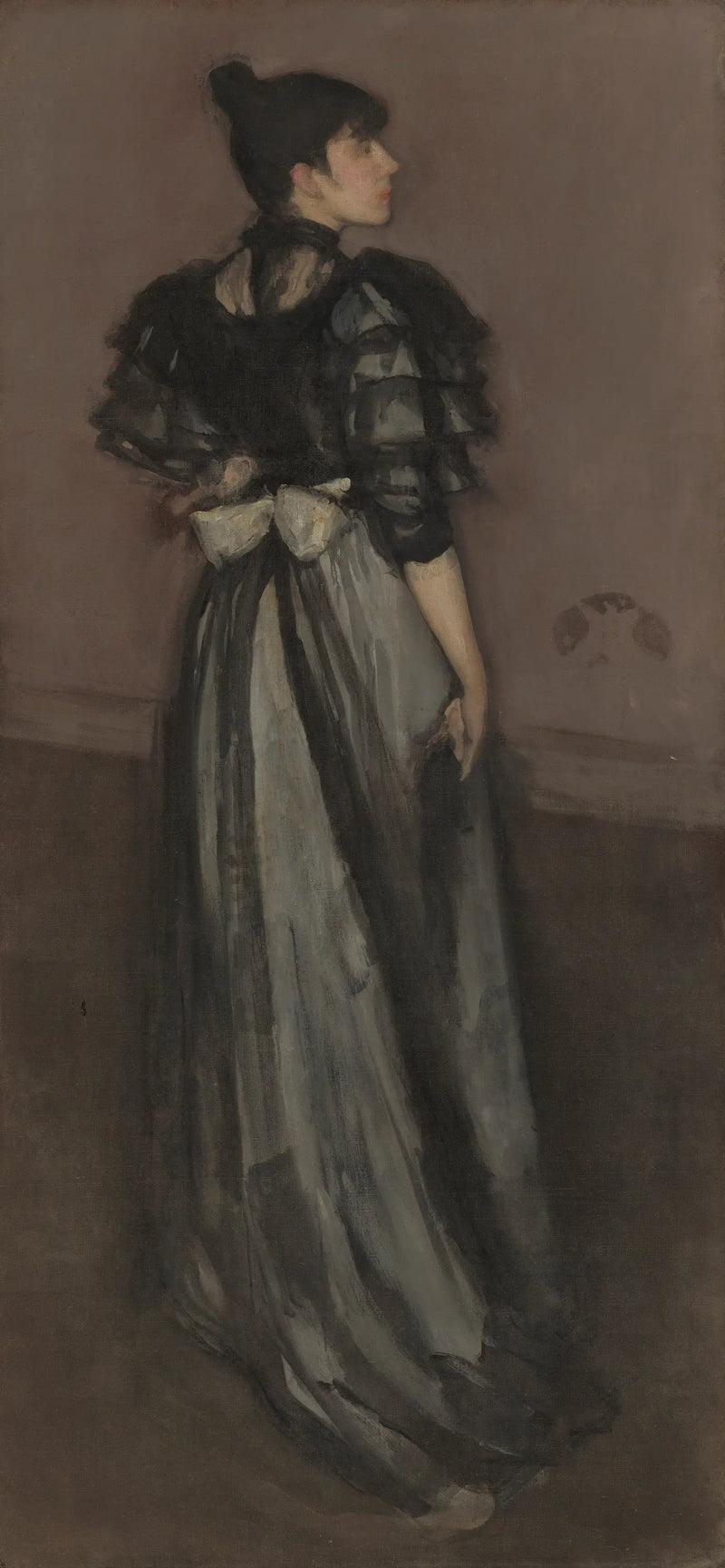 Mother of Pearl and Silver: The Andalusian - James Abbott McNeill Whistler