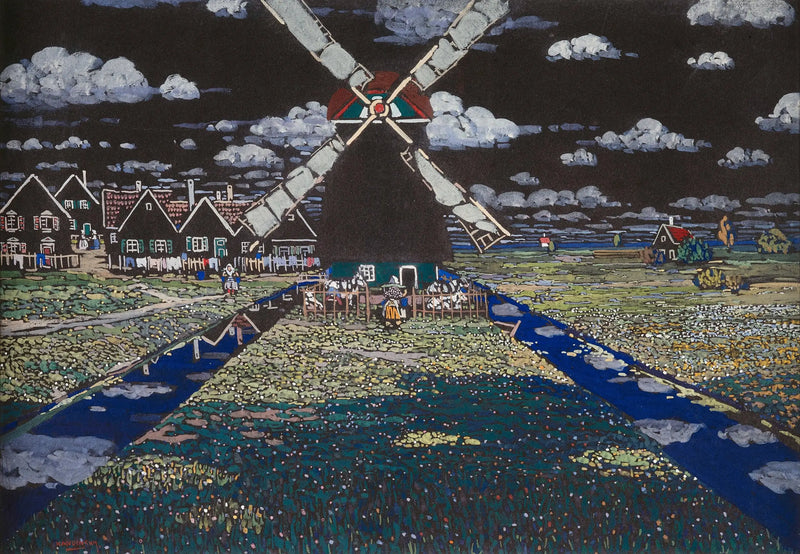 Windmill in Holland - Vassily Kandinsky