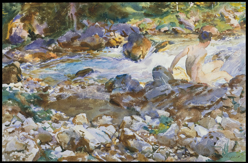 Mountain Stream - John Singer Sargent