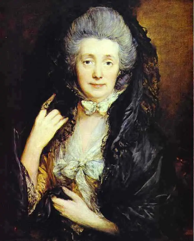Mme Thomas Gainsborough née Margaret Burr - Thomas Gainsborough - Alpha Reproduction