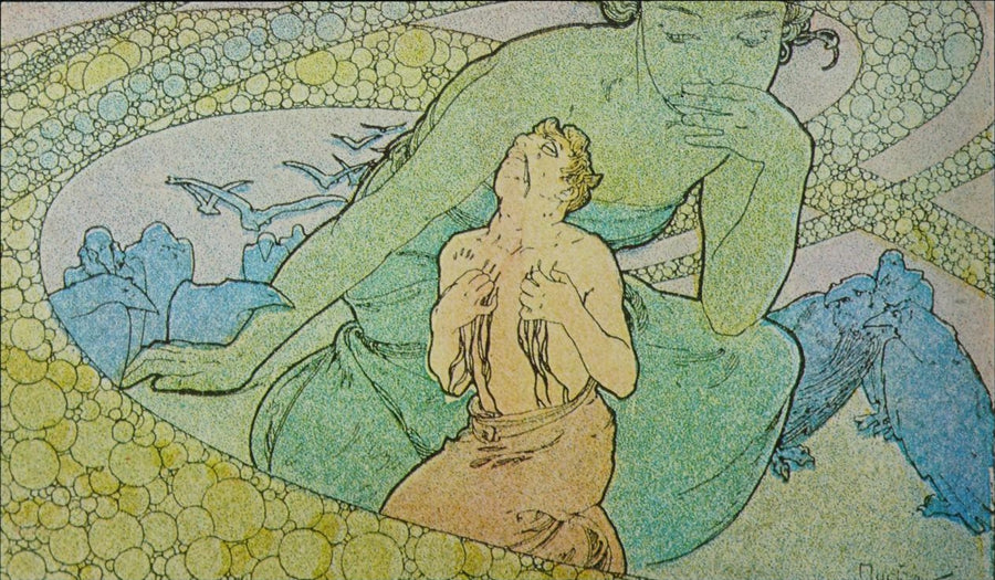 Illustrations for Clio by Mucha - Alfons Mucha