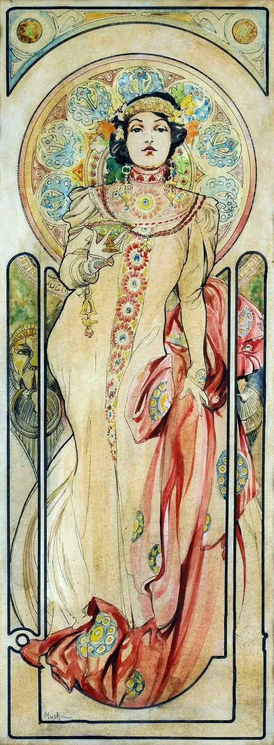 Champagne Moët et Chandon Poster Project - Alphonse Mucha