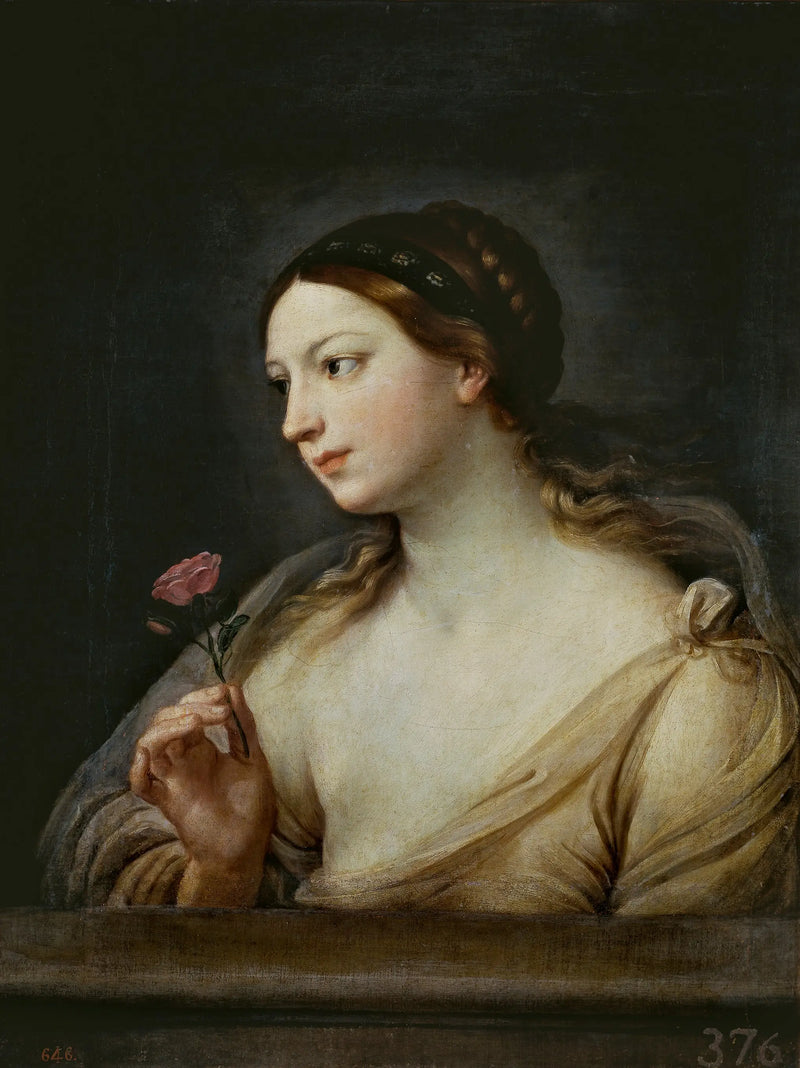 The girl with the rose - Guido Reni