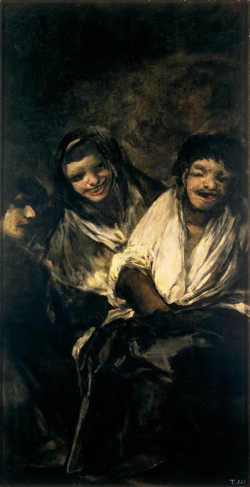 Laughing Women - Francisco de Goya