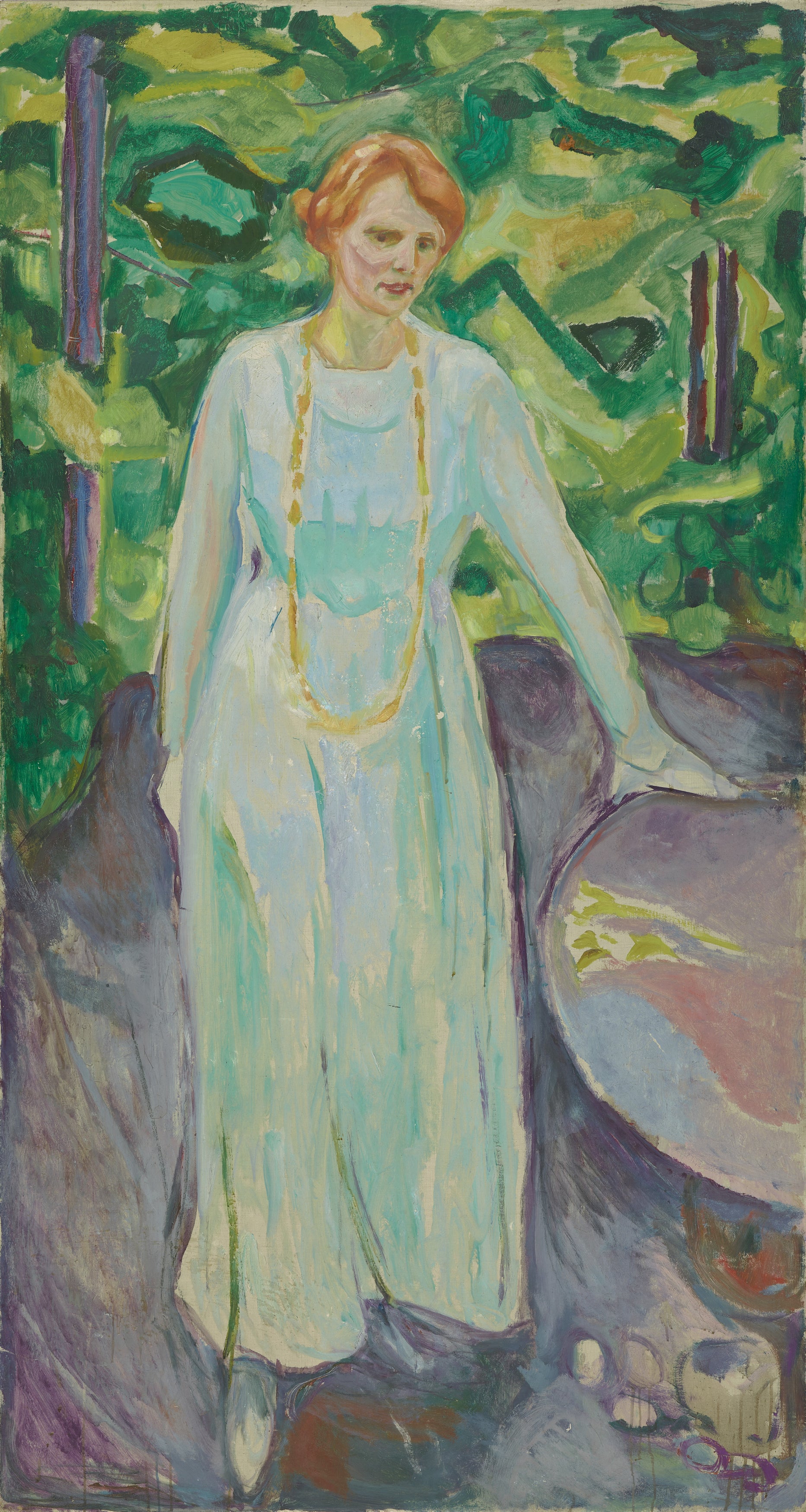 Reproduction du tableau « Sinon Mustad - Edvard Munch » par Alpha Reproduction en peinture à l’huile
