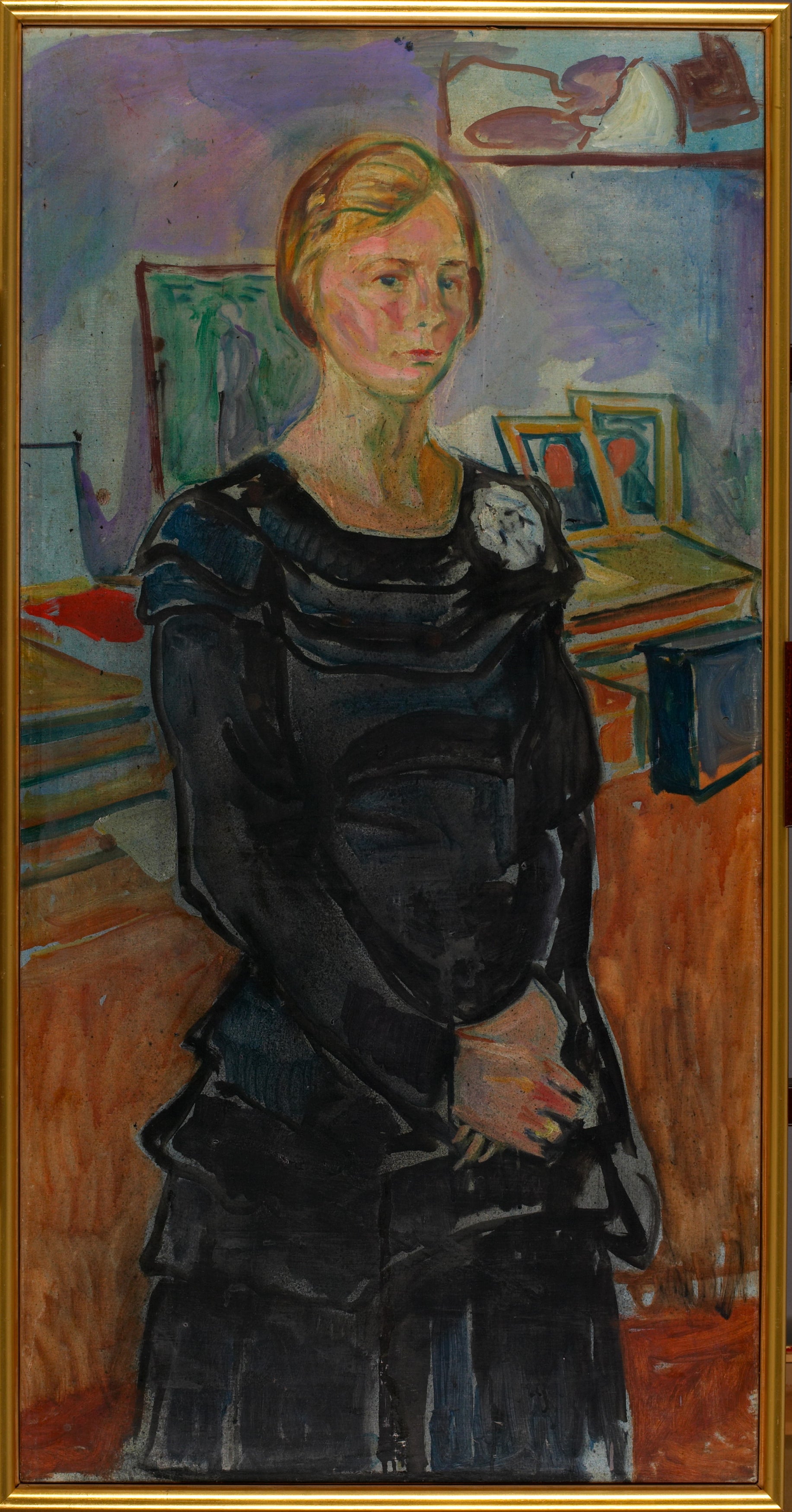 Reproduction du tableau « Maggie Torkildsen - Edvard Munch » par Alpha Reproduction en peinture à l’huile