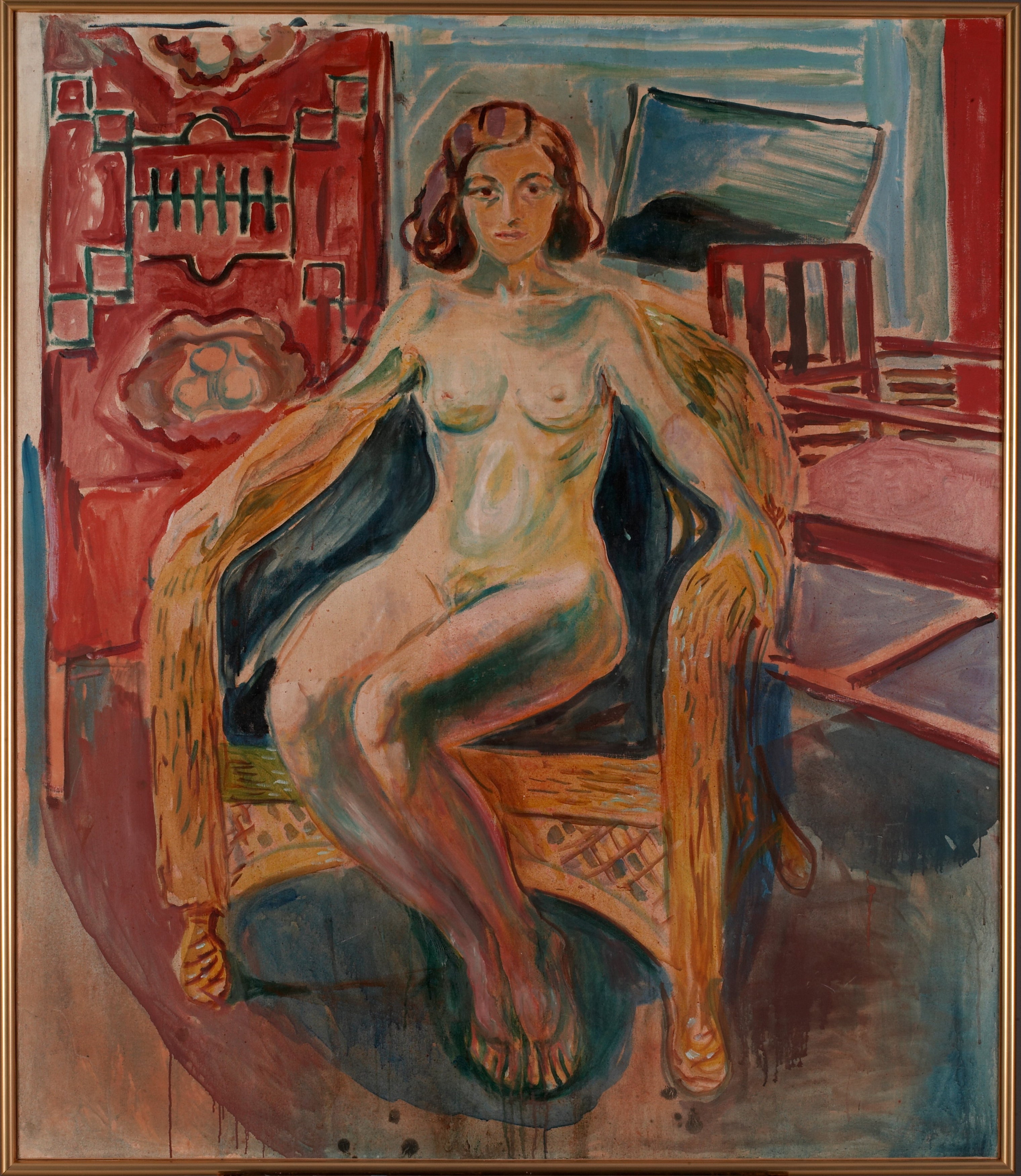 Reproduction du tableau « La Fille du Nordland - Edvard Munch » par Alpha Reproduction en peinture à l’huile