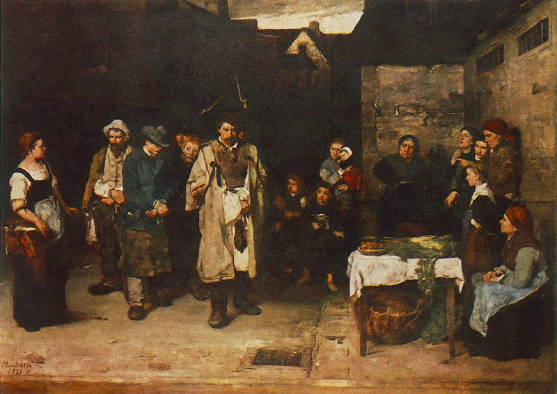 Les vagabonds de la nuit I. - Mihály Munkácsy