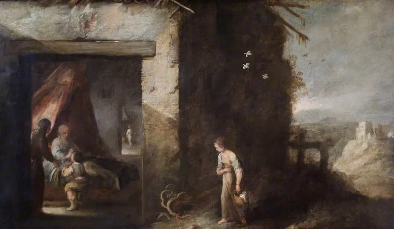 Isaac Blessing Jacob - Bartolomé Esteban Murillo