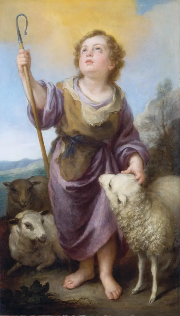 Le Bon Pasteur - Bartolomé Esteban Murillo - Alpha Reproduction