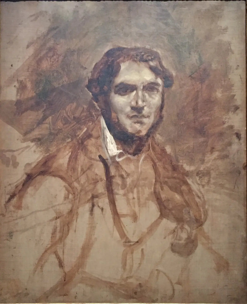 Portrait of Léon Riesener - Eugène Delacroix