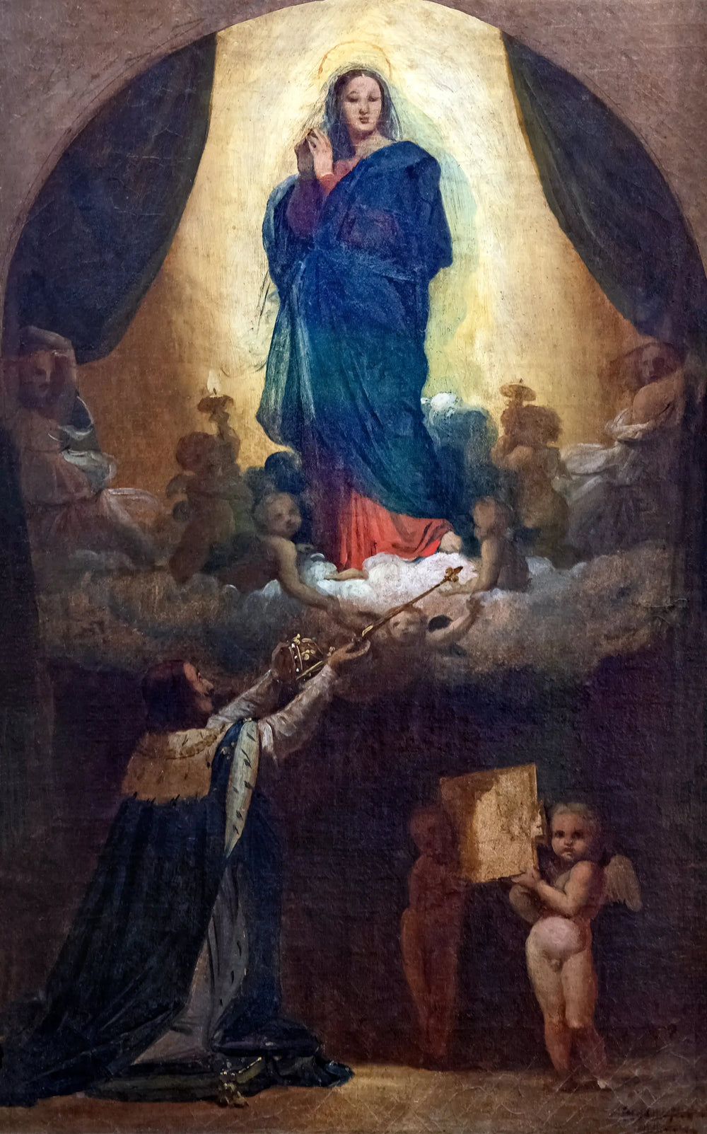 Première pensée du Vœu de Louis XIII - Jean-Auguste-Dominique Ingres - Alpha Reproduction