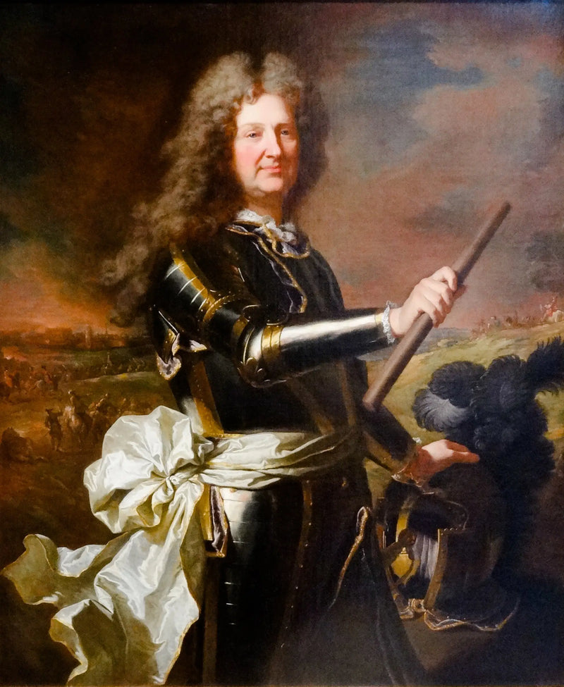 Portrait of Robert Jean Antoine de Franquetot, Count of Coigny - Hyacinthe Rigaud