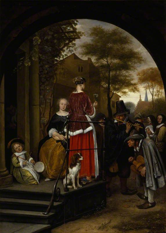 Musicien ambulants - Jan Steen