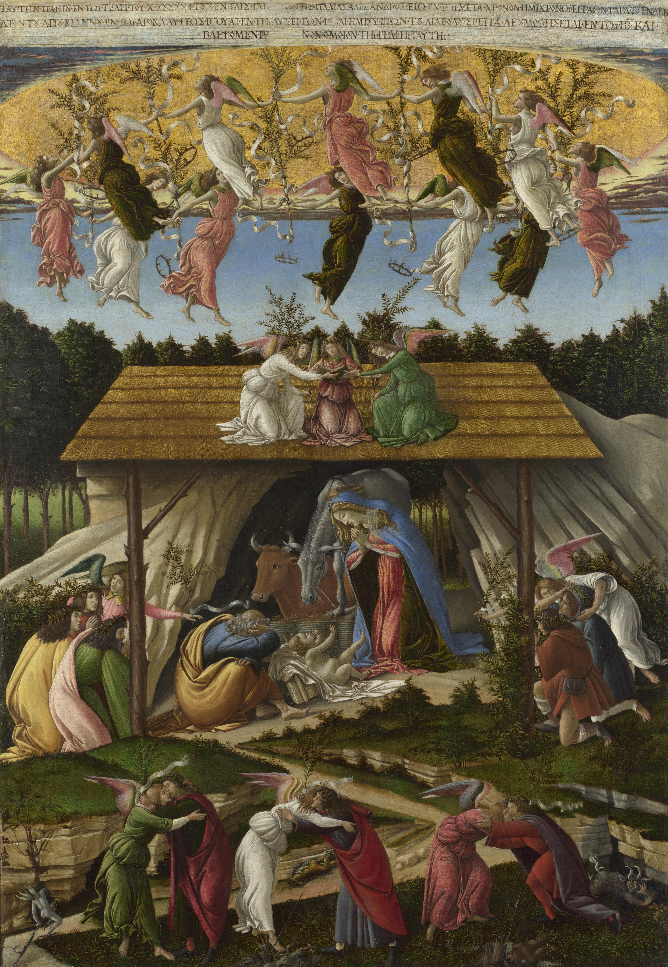 The Mystic Nativity - Sandro Botticelli