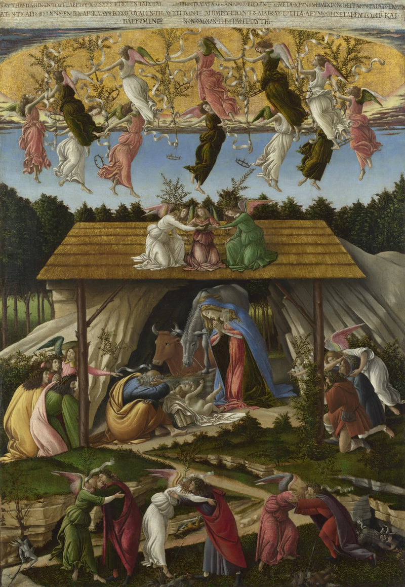 The Mystic Nativity - Sandro Botticelli