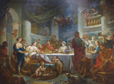 Repas de Cléopâtre et de Marc-Antoine - Charles-Joseph Natoire