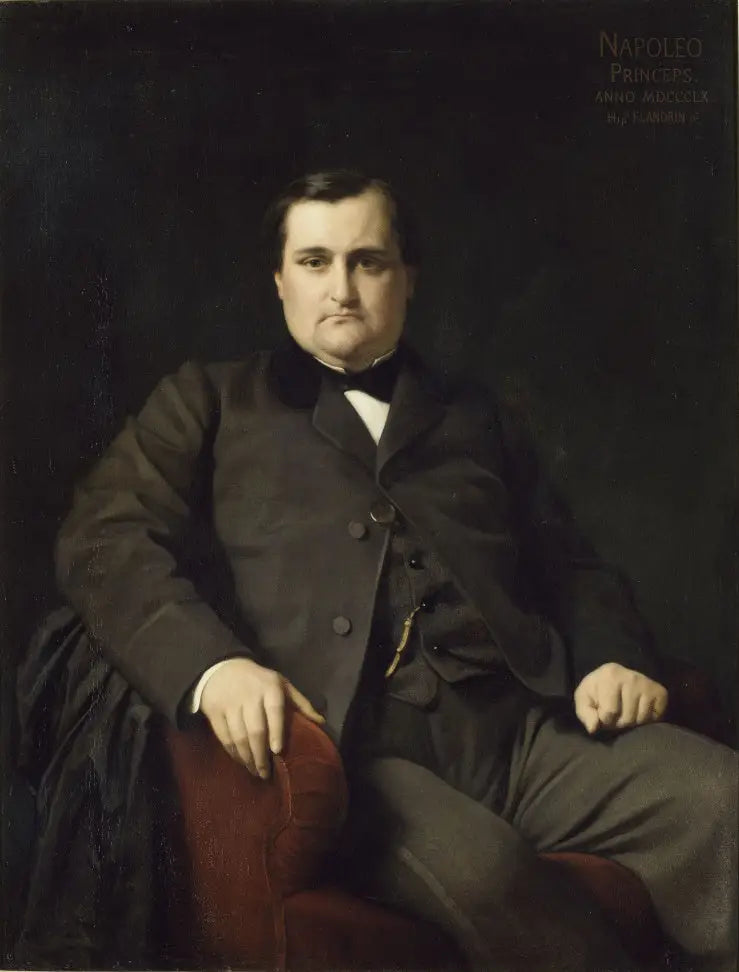 Napoleon-Joseph-Charles-Paul Bonaparte, prince Napoleon - Hippolyte Flandrin