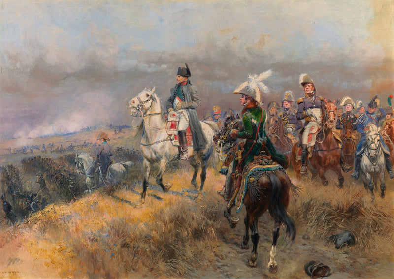 Napoleon and the Troops - Édouard Detaille