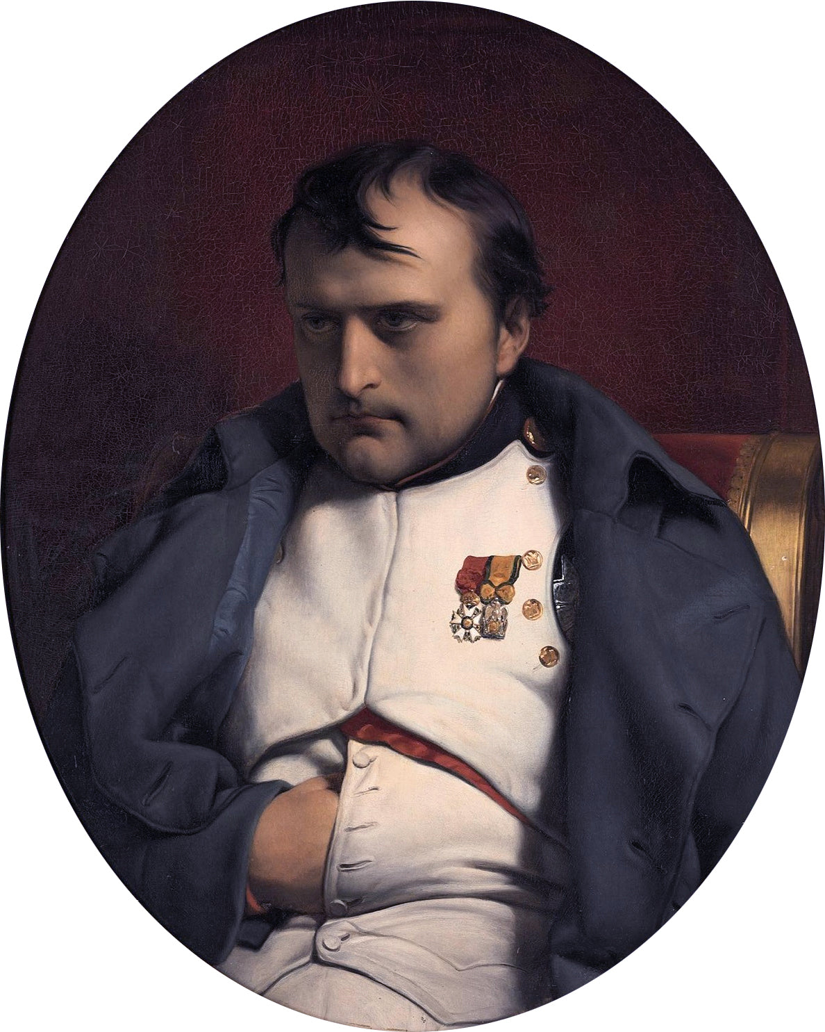 Napoléon à Fontainebleau, le 31 mars 1814 - Paul Delaroche
