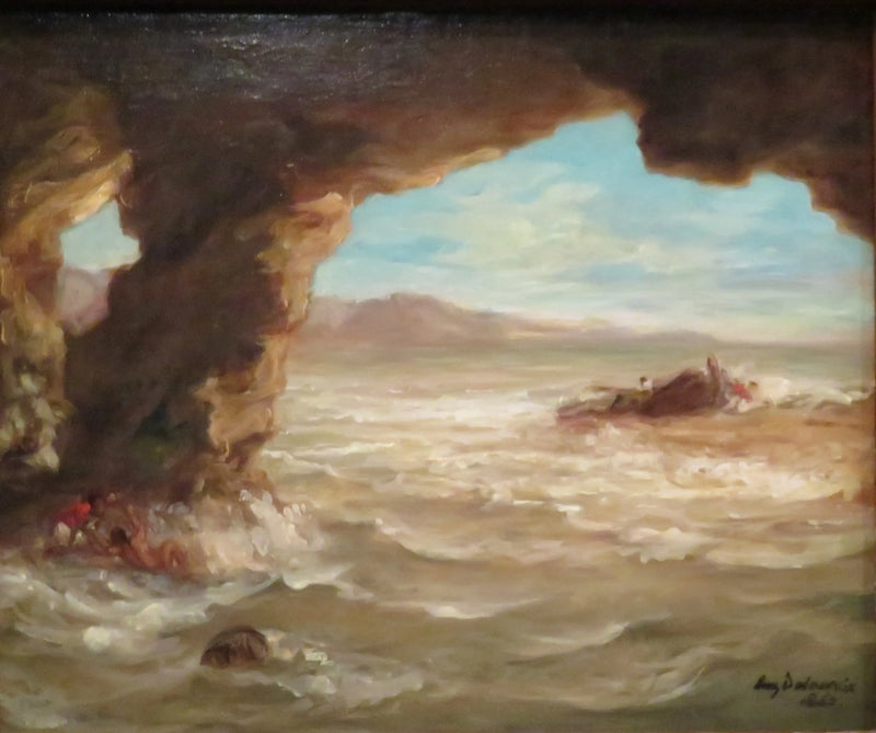 Shipwreck on the Coast - Eugène Delacroix