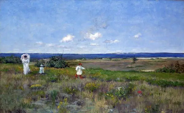 Near the beach, Shinnecock - William Merritt Chase