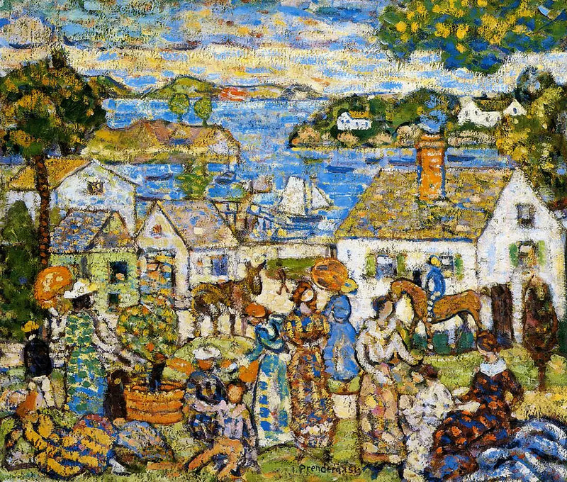 Port of New England - Maurice Prendergast
