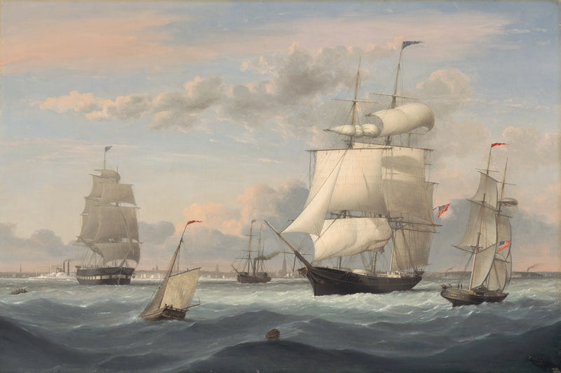 Port of New York - Fitz Henry Lane