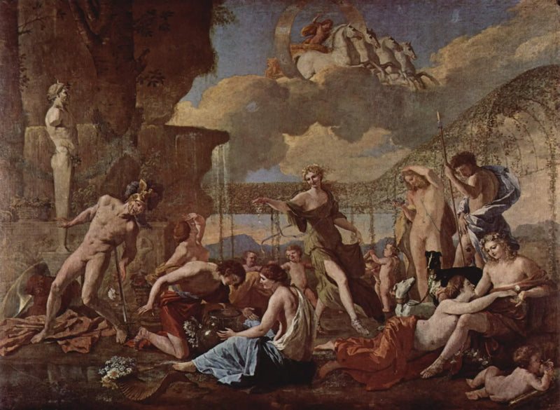 The Empire of Flora - Nicolas Poussin