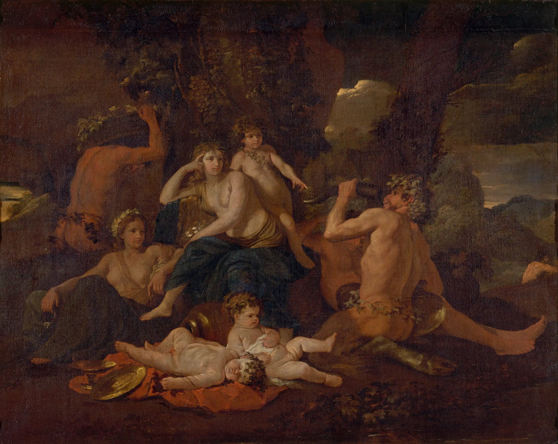 Bacchus's Childhood - Nicolas Poussin