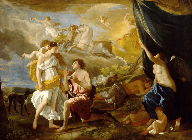 Selene and Endymion - Nicolas Poussin