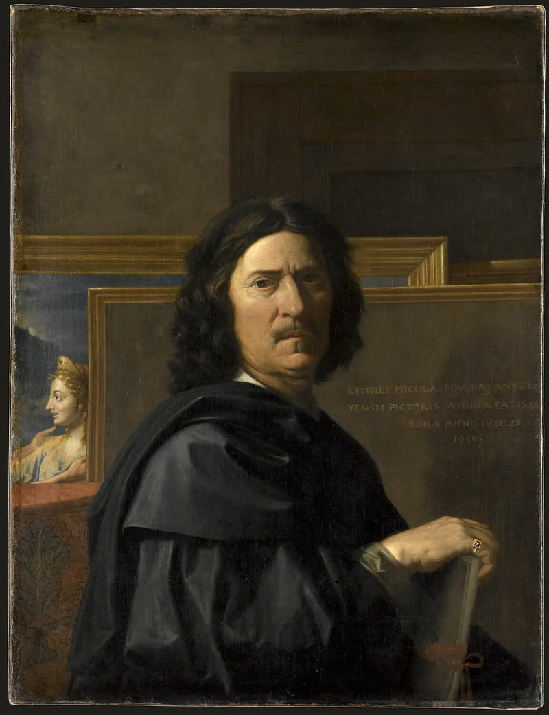 Portrait of the Artist - Nicolas Poussin