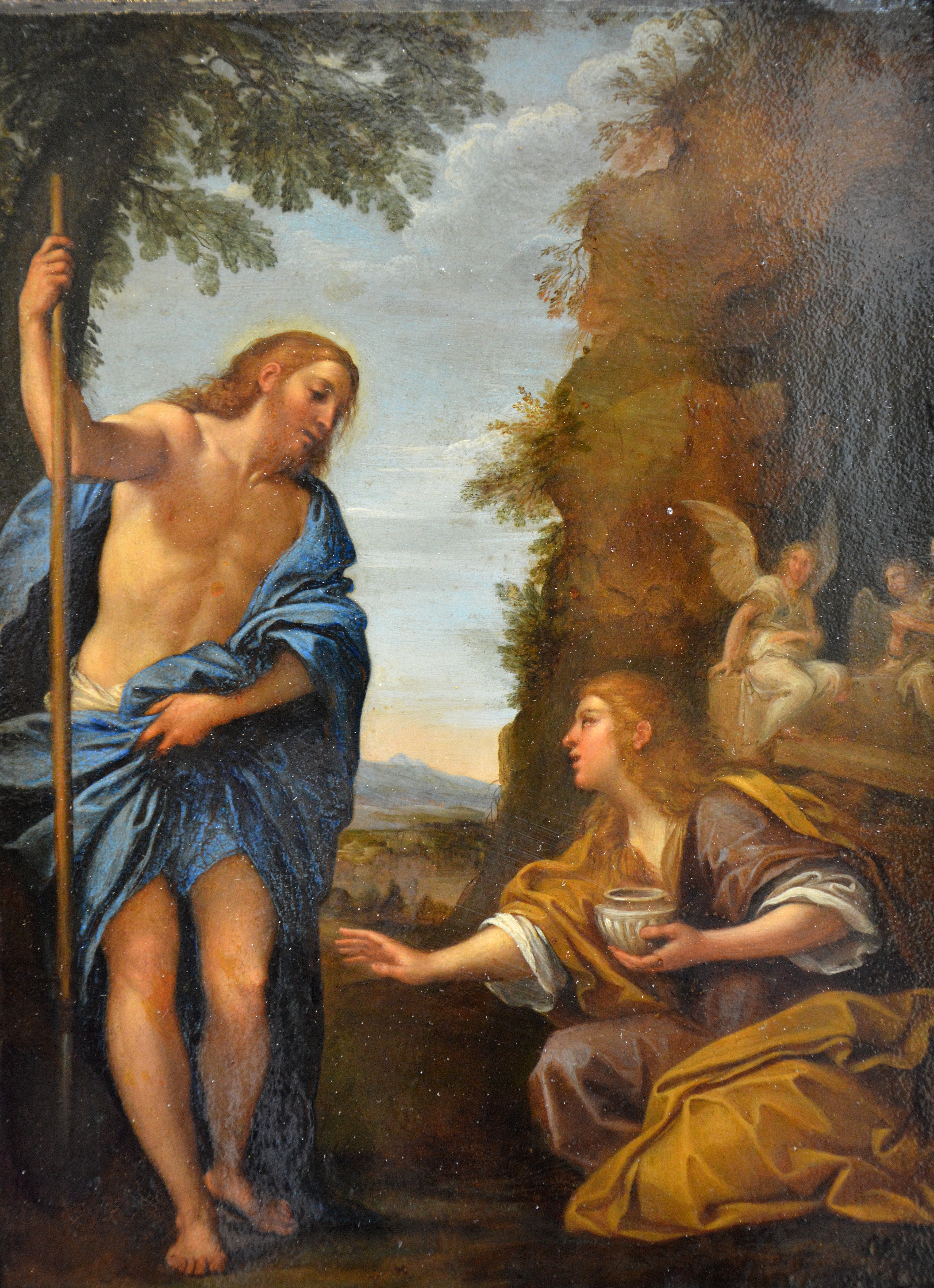 Le Christ apparaissant à la Madeleine - Francesco Albani