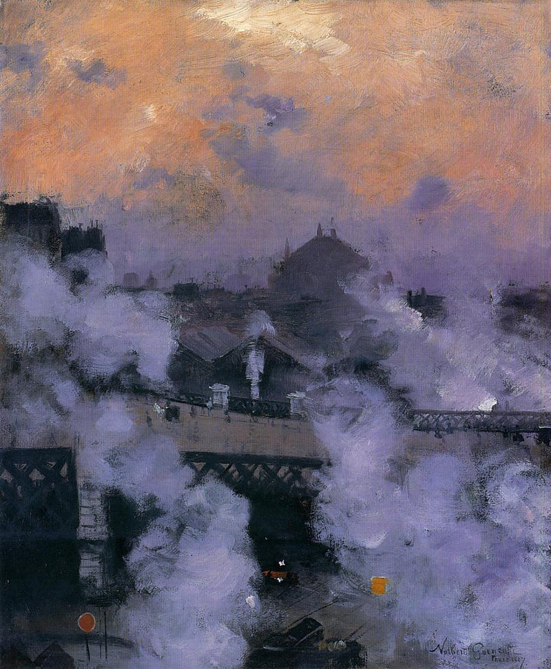 Europe Bridge at Night - Norbert Geneutte