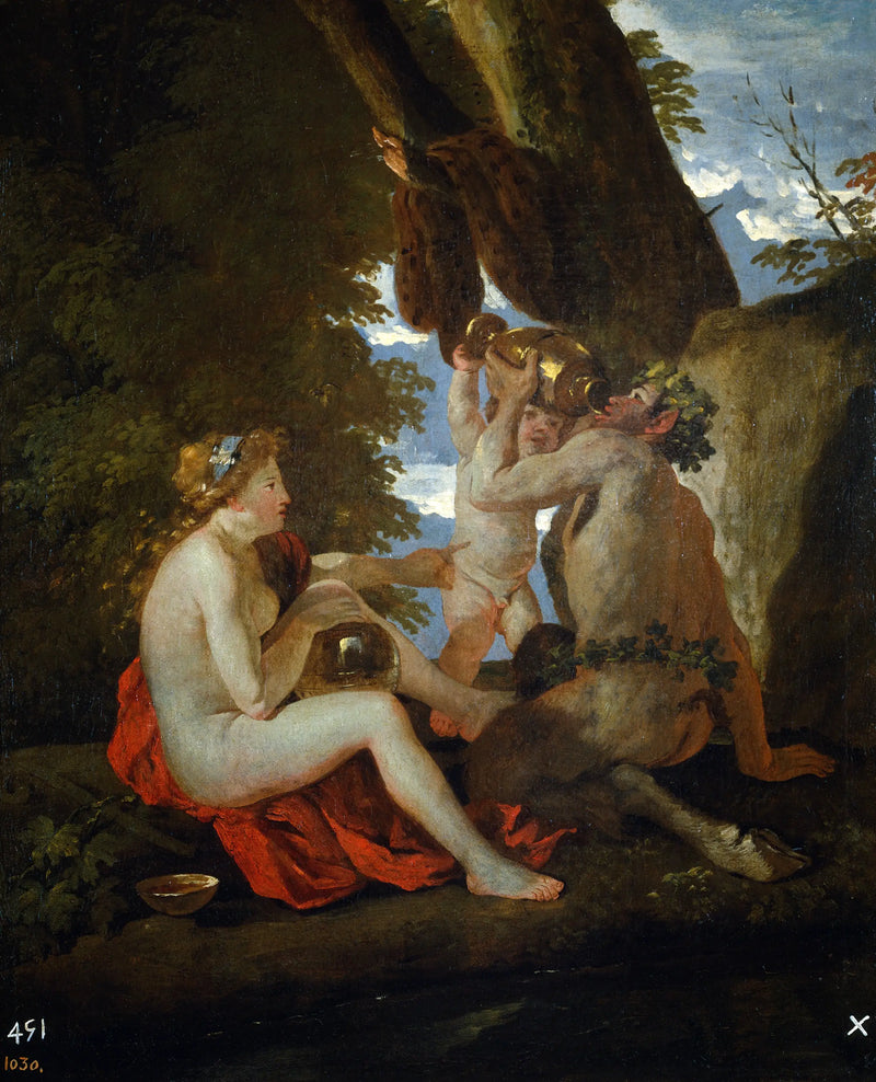Bacchic Scene - Nicolas Poussin