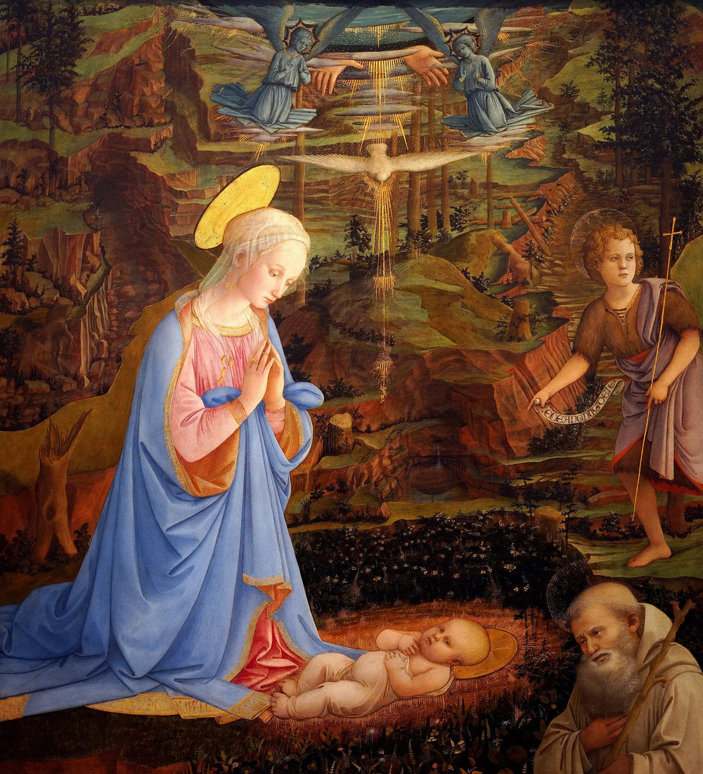 Adoration Camaldoli - Fra Filippo Lippi - Alpha Reproduction