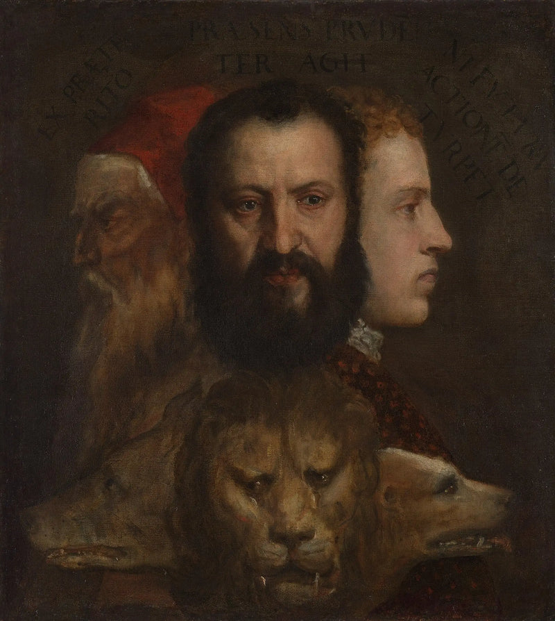 Allegory of Time governed by Prudence - Titian