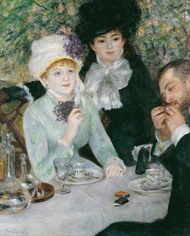 After Lunch - Pierre-Auguste Renoir