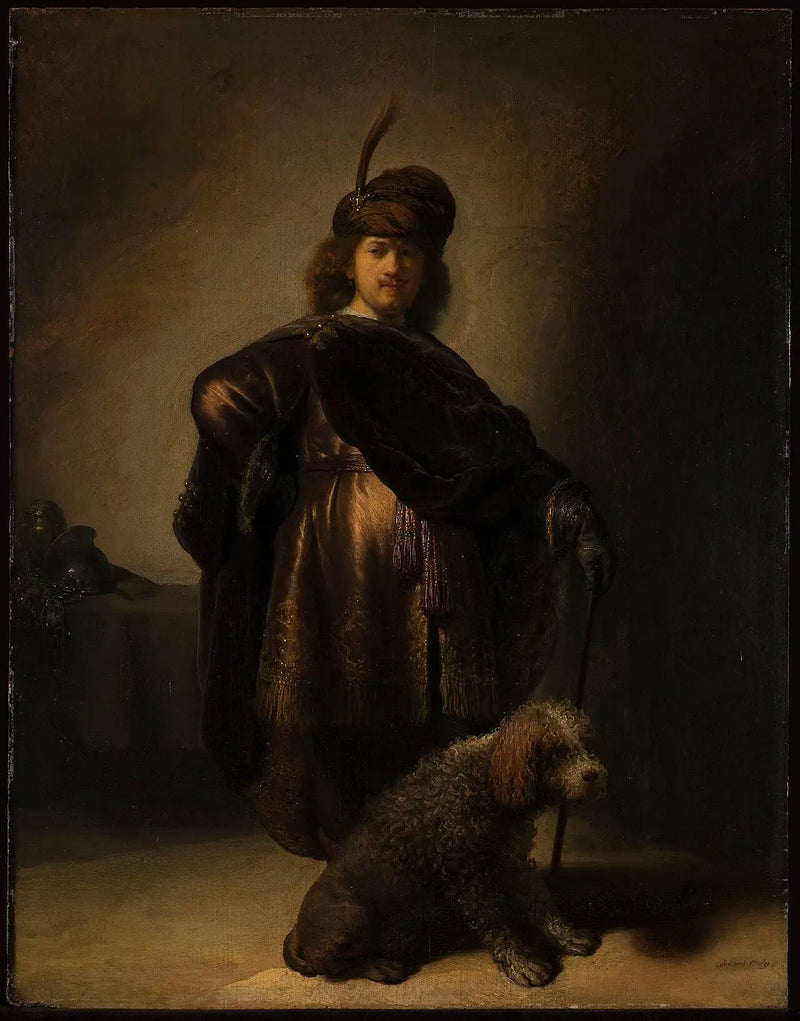 Self-Portrait in Eastern Habits - Rembrandt